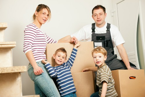 Prepared furniture items ready for pick-up across Ealing properties