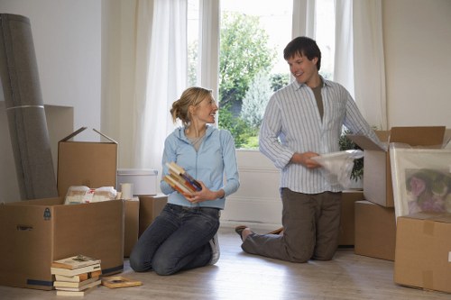 Staff training and manual handling during removals in Ealing